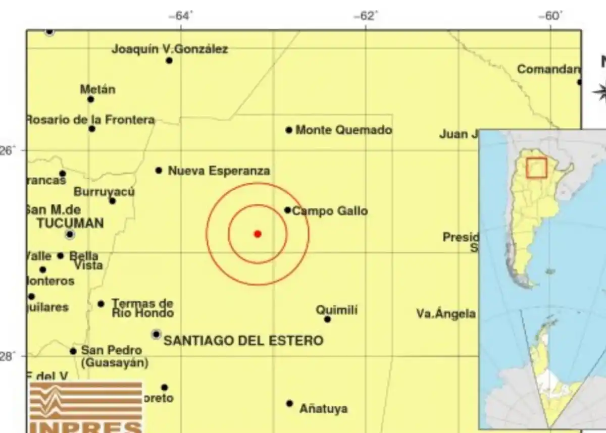 El lugar exacto del sismo.