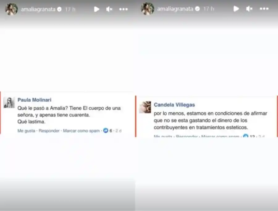 Amalia Granata recibió repudiables comentarios sobre su cuerpo en redes sociales: cuál fue la respuesta de la diputada