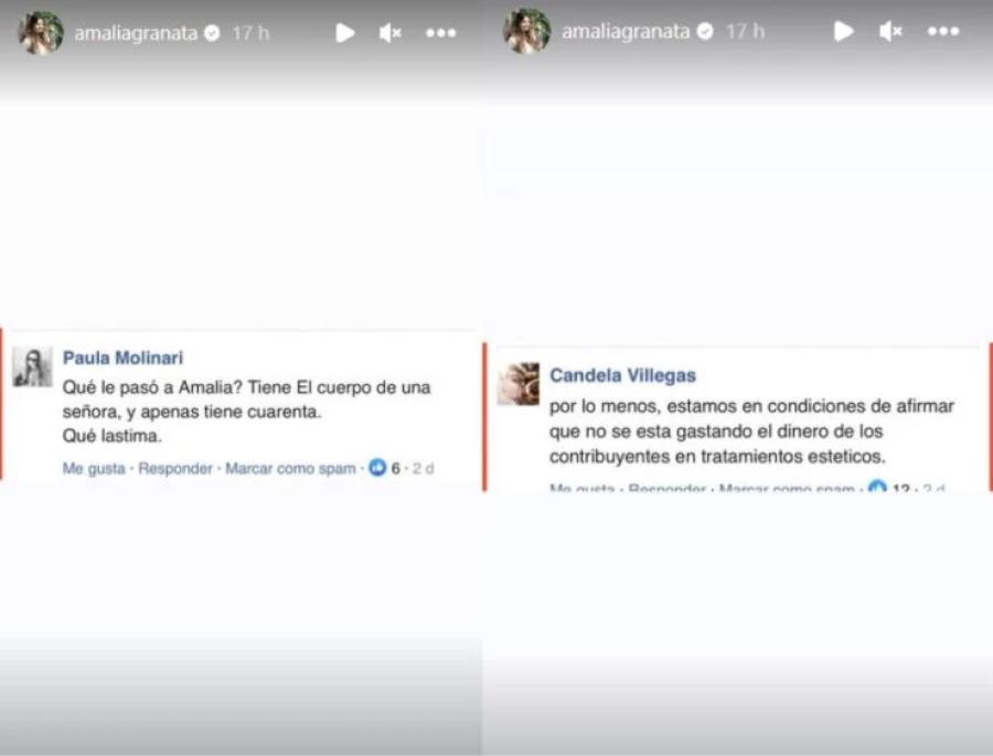 Amalia Granata recibió repudiables comentarios sobre su cuerpo en redes sociales: cuál fue la respuesta de la diputada