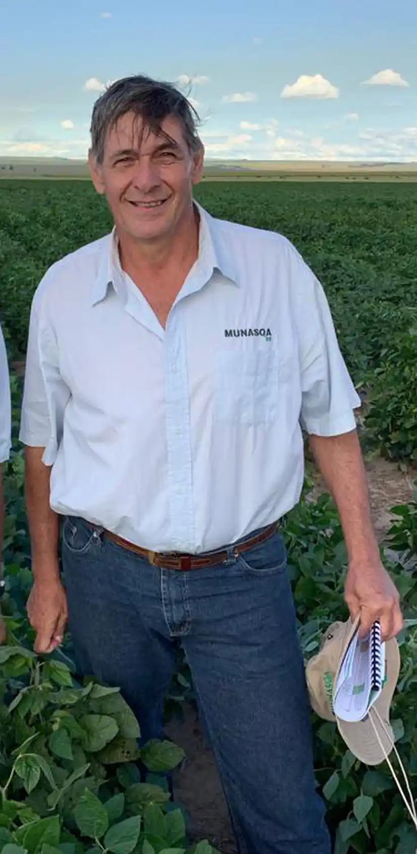 DEVANI. El ingeniero es coordinador del programa Granos de la Eeaoc. 