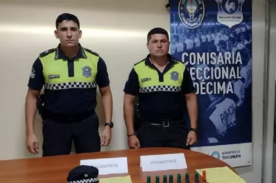 Allanan una casa por la investigación de un intento de homicidio y encuentran una gorra de policía