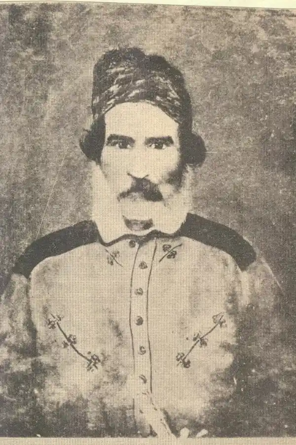 CAUDILLO FEDERAL. El Chacho Peñaloza condujo el ataque fallido contra el Gobierno de Tucumán.