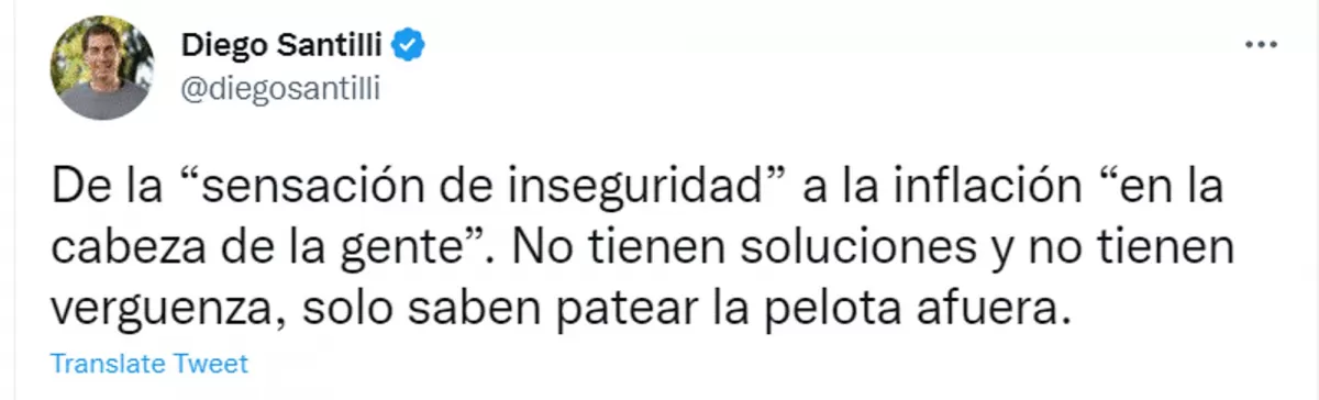 La oposición rechazó las declaraciones de Alberto Fernández sobre la inflación