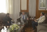 De qué trató la reunión que tuvo hoy Jaldo con Najar y Gallia
