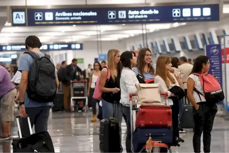 En Aeroparque se realizan más de 300 vuelos por día.