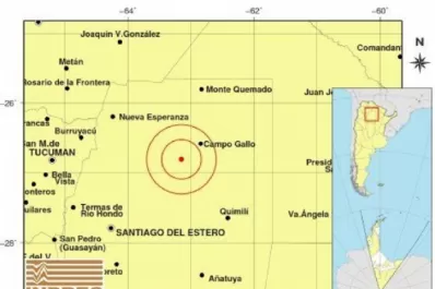 Fuerte sismo de 6.1 grados en Santiago del Estero