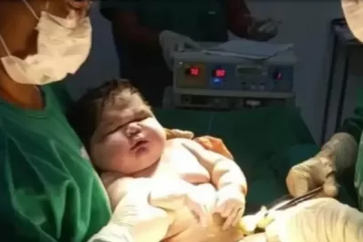 Nació un superbebé de más de 7 kilos