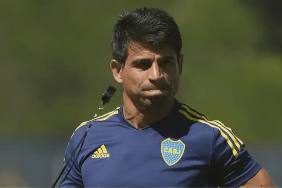 Hugo Ibarra, DT de Boca Juniors.