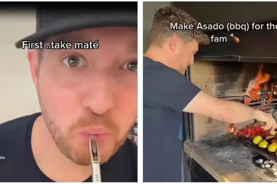 Asado, Mates y “Muchaaachos”: Michael Bublé mostró su costado bien argentino