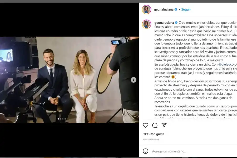 Foto tomada de Instagram: @geunaluciana