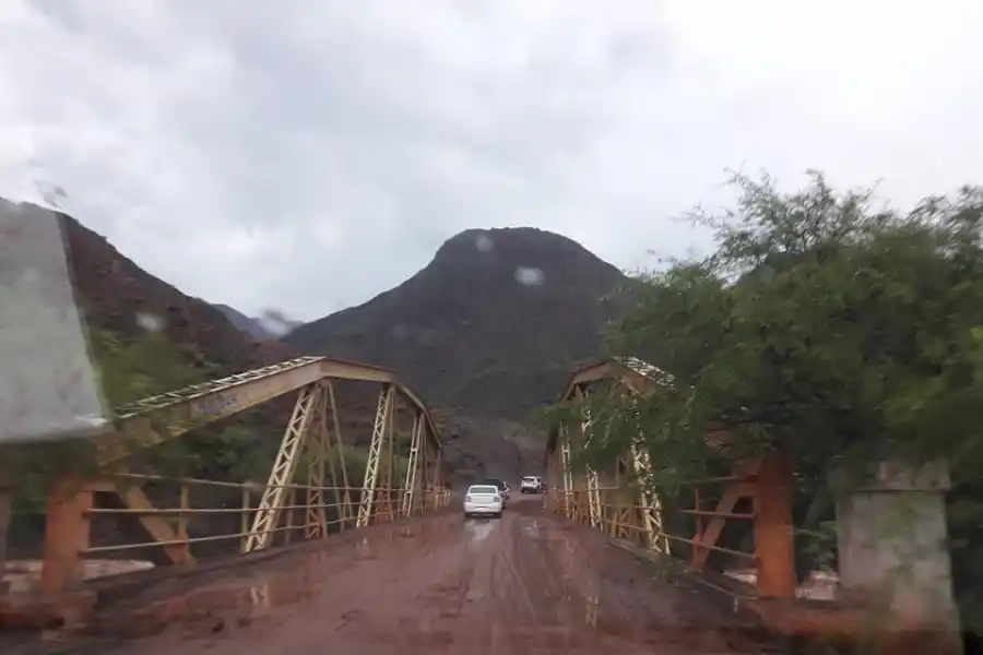 Viejo puente Morales, donde se filmó 