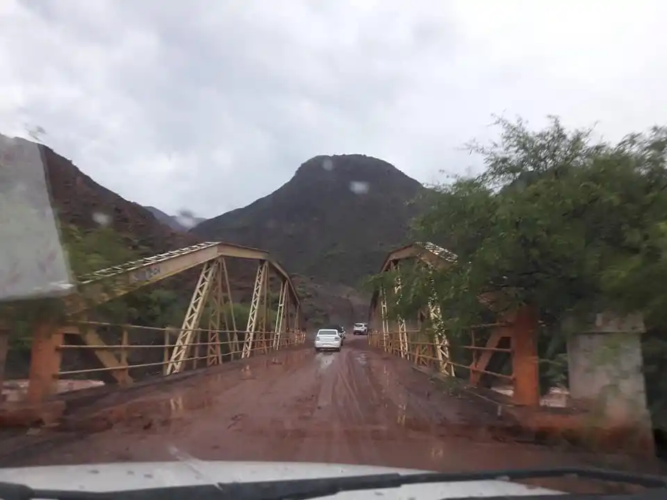 Viejo puente Morales, donde se filmó 