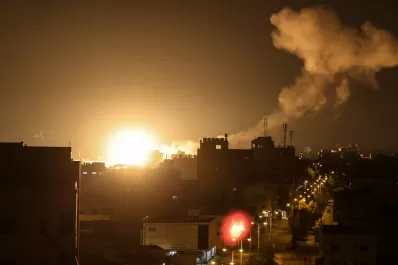 Escala el conflicto en Cisjordania: Israel atacó Gaza, tras la muerte de nueve palestinos