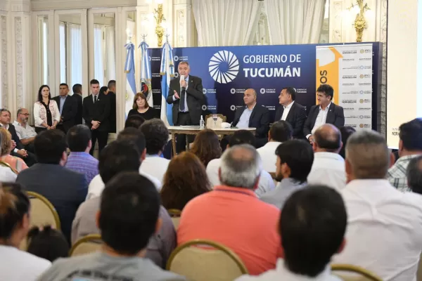 El Gobierno de Tucumán entregó materiales del Promat: quiénes pueden acceder