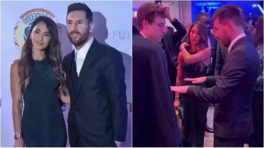 Lionel Messi y Antonela Roccuzzo fueron a una fiesta de gala en París y se robaron todas las miradas