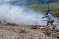 El Mollar: frustran el “piquete” y buscan soluciones al basural