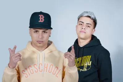 “La T y la M”, el dúo que escucha Lionel Messi, actúa en Tafí del Valle