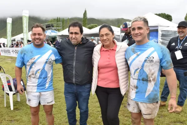 Sergio Mansilla, presente en el Seven en Tafi del Valle