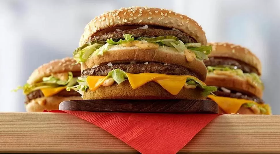LA MÁS FAMOSA. Esta es la Big Mac, la hamburguesa que inspira el indice que mide “The Economist”.  