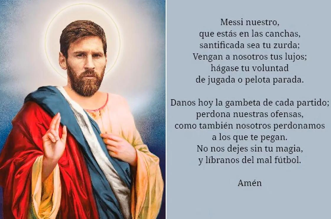 Oración a San Messi