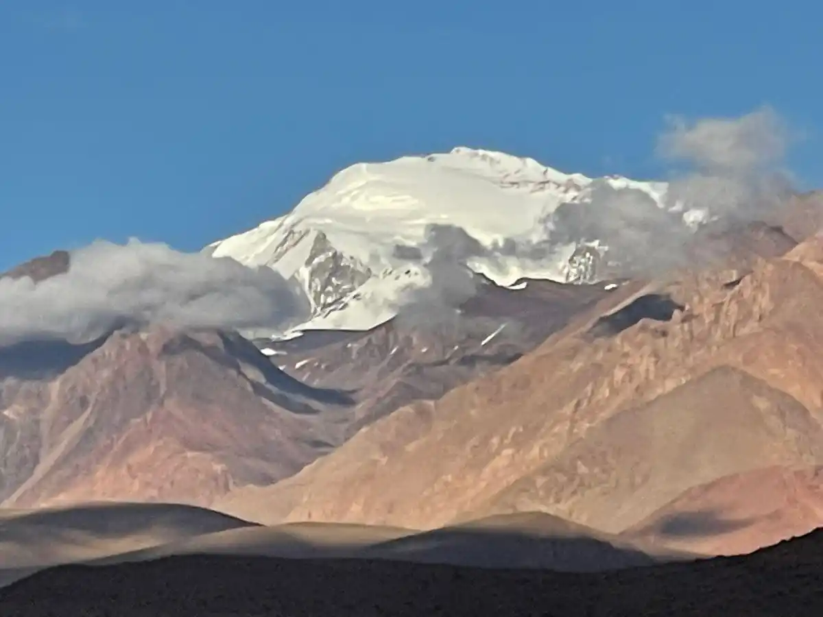 El Mercedario, en territorio sanjuanino.
