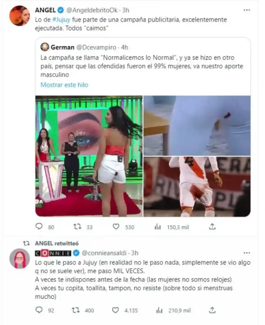 Todos caímos, aseguran que el percance íntimo de Sofía Jujuy fue un engaño