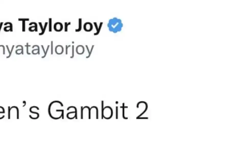 El tuit de Anya que luego fue desmentido por la misma actriz.