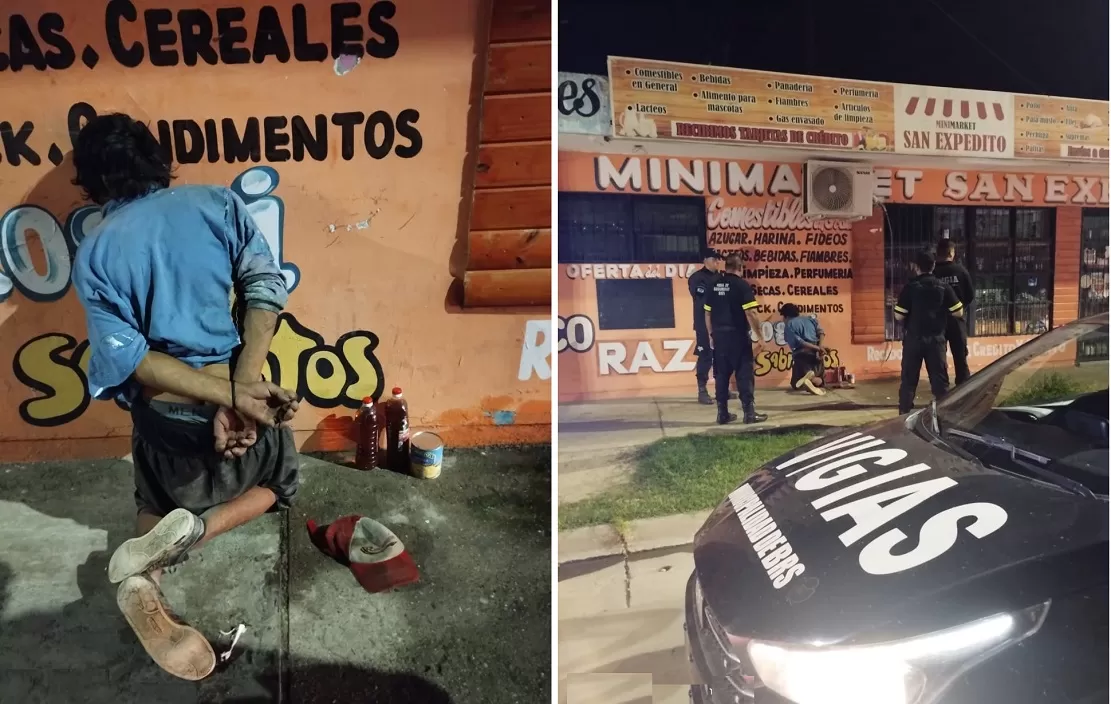 Banda del Río Salí: Las cámaras registraron cómo delincuentes intentaban robar un local