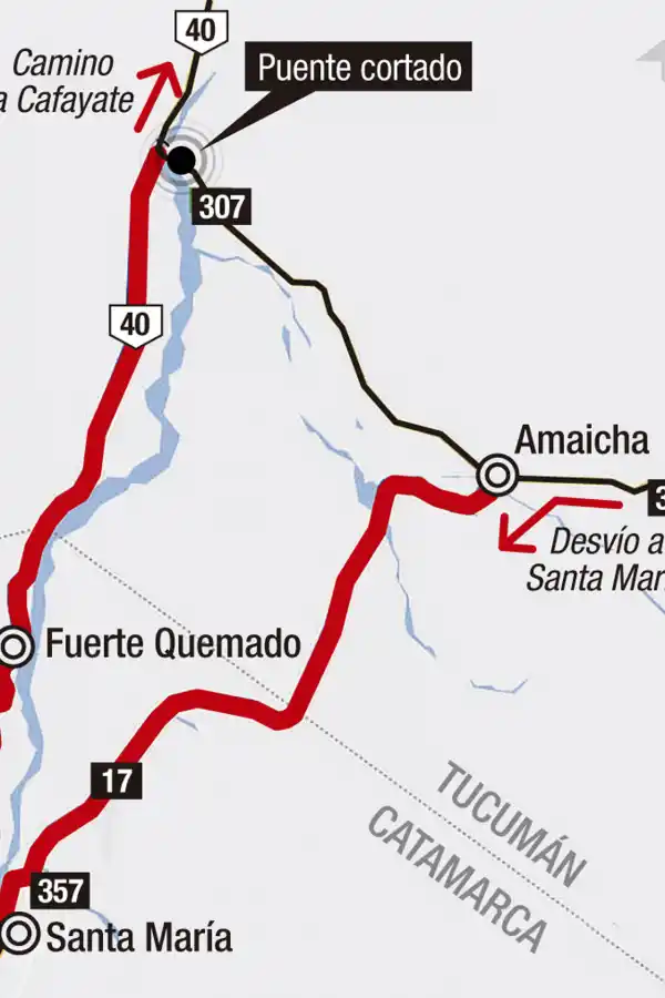 Las fuertes lluvias dejaron un saldo negativo: Alerta en los valles por las tormentas