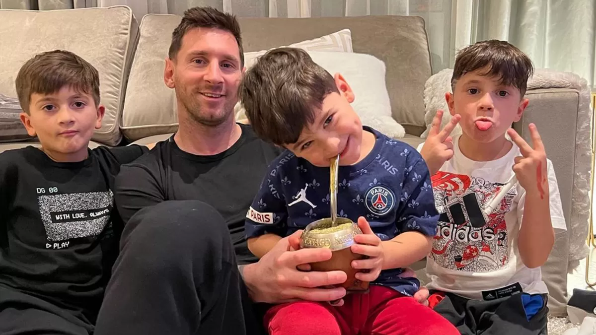 Lionel Messi contó que sus hijos dicen “andá pa´allá” y en qué momento lo usan