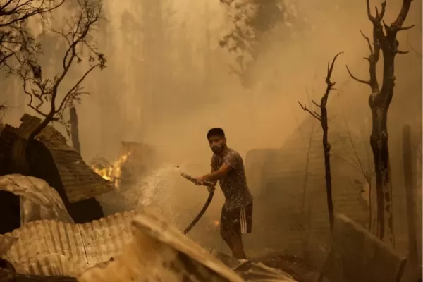 Chile: declararon estado de catástrofe por los incendios