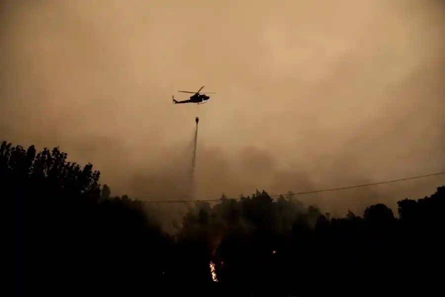 Chile: declararon estado de catástrofe por los incendios
