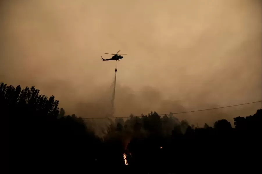 Chile: declararon estado de catástrofe por los incendios