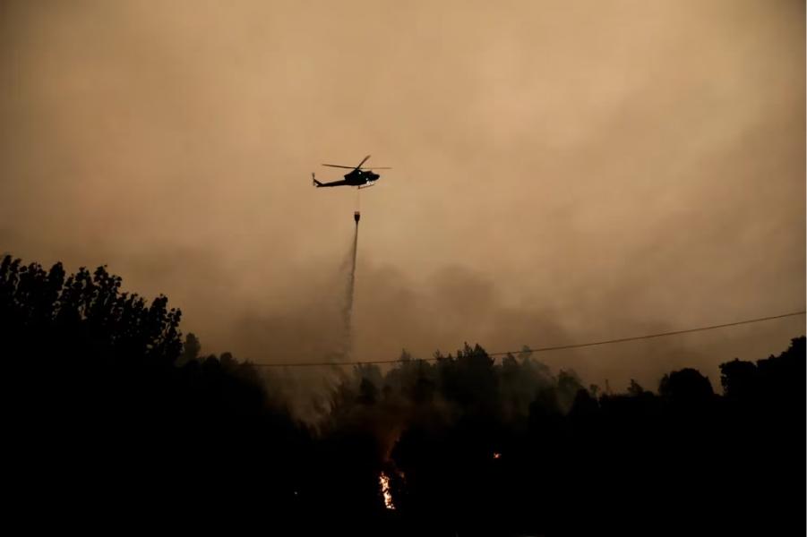 Chile: declararon estado de catástrofe por los incendios