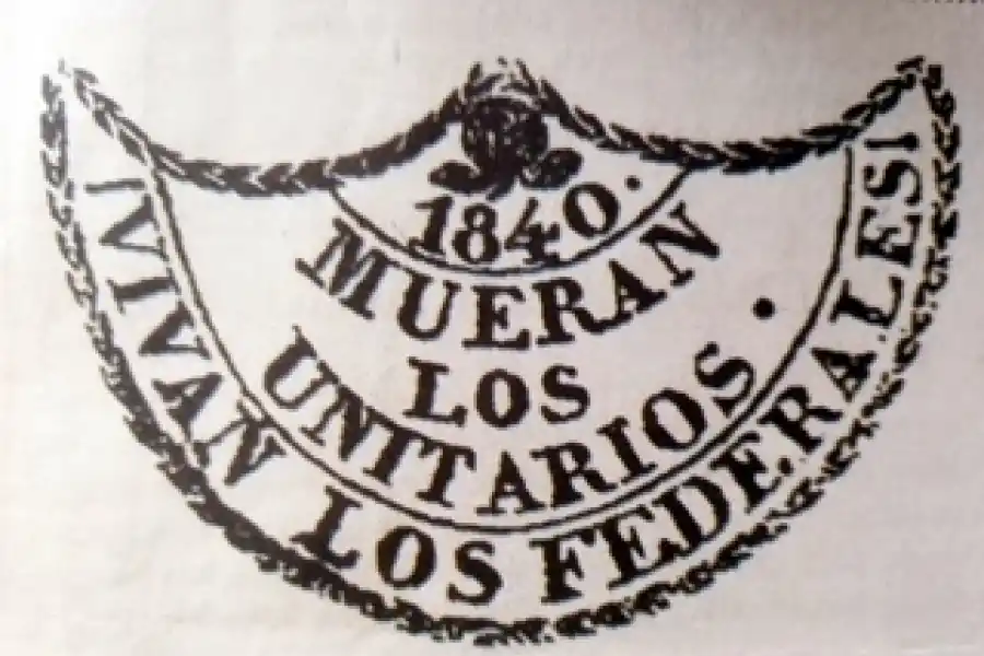 DOS FACCIONES. Unitarios y federales se disputaban por cuál forma era la mejor para organizar el país.