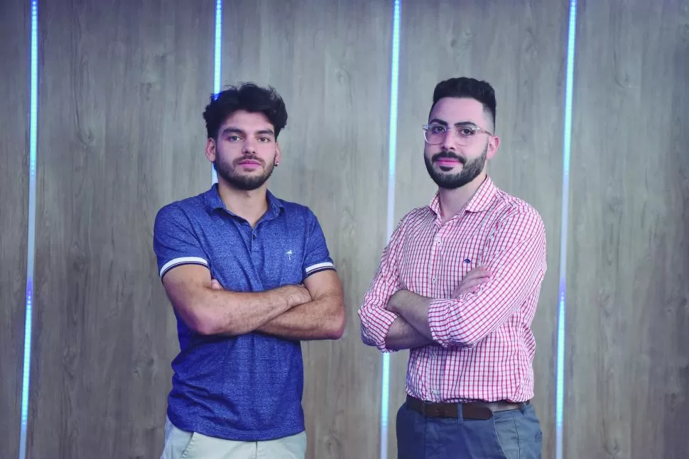 Homero Terán y Matías Auad.