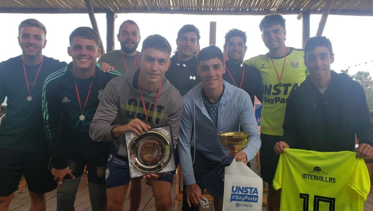Campeones Fútbol competición en el Intervillas.