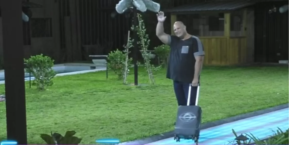 Ariel fue eliminado del reality este domingo.