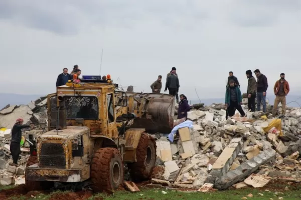 El Gobierno expresó sus condolencias por el terremoto en Turquía y Siria