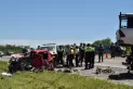 Un muerto y siete heridos por un triple choque en la ruta 9