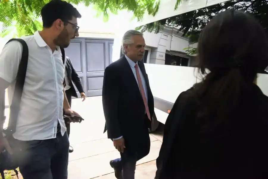 EN YERBA BUENA. El Presidente encabezó la reunión en la casa de Manzur. LA GACETA/FOTO DE FRANCO VERA