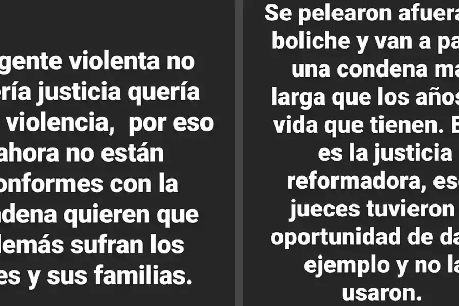 La supuesta novia de Máximo Thomsen negó el vinculo y se despegó de los rugbiers