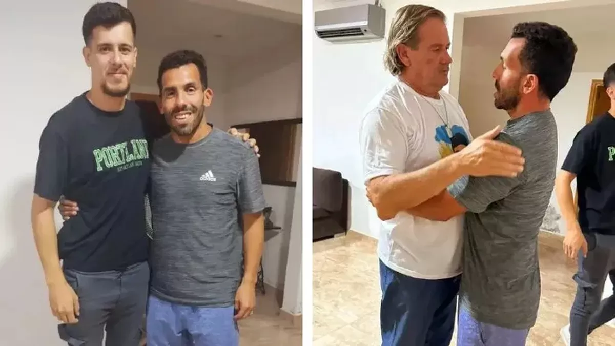 Carlos Tevez tuvo un conmovedor gesto con la familia de Lucio Dupuy