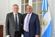 Jaldo y Manzur, en la Casa Rosada: Hay una decisión de potenciar la obra pública