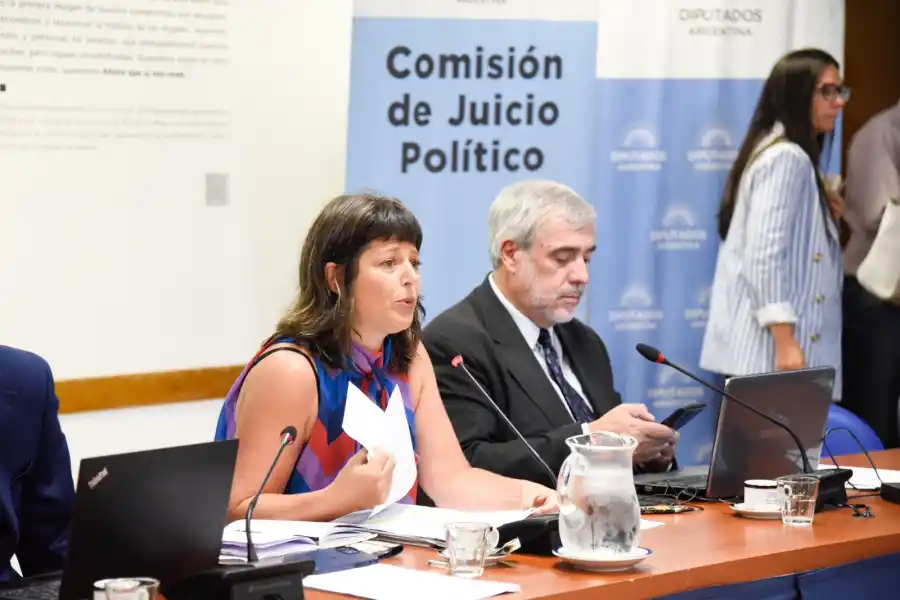 JUICIO POLÍTICO A MIEMBROS DE LA CORTE SUPREMA. Integrantes de la comisión. 