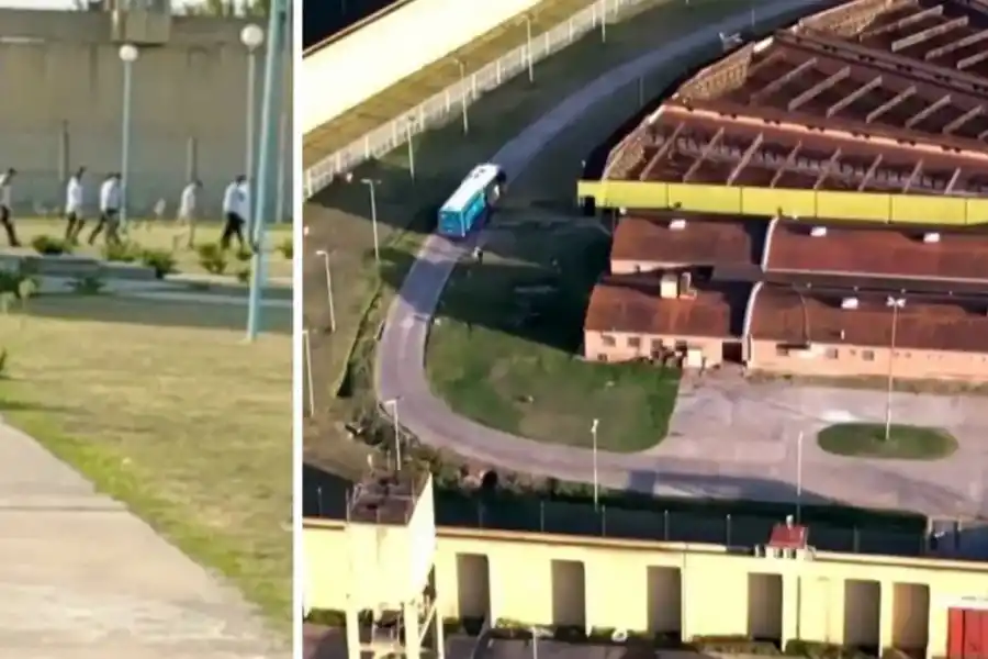 Un preso filtró una foto de los rugbiers llegando a la Alcaldía de Melchor Romero