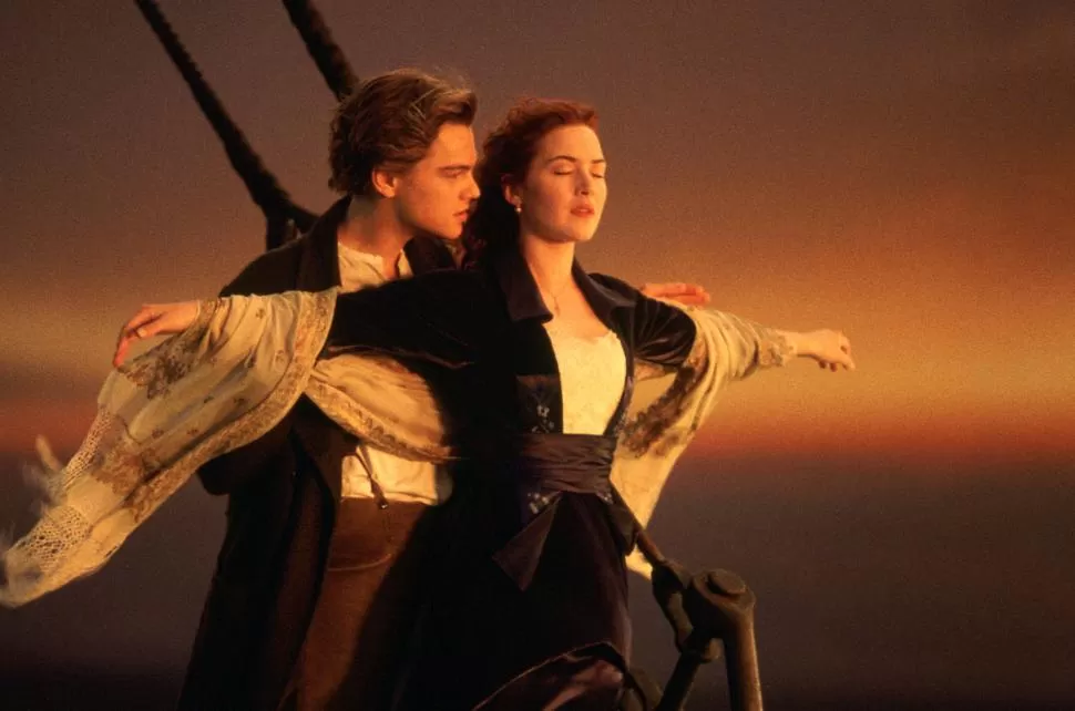 LA PAREJA PROTAGÓNICA. Leonardo Di Caprio y Kate Winslet cimentaron sus carreras con “Titanic”. 