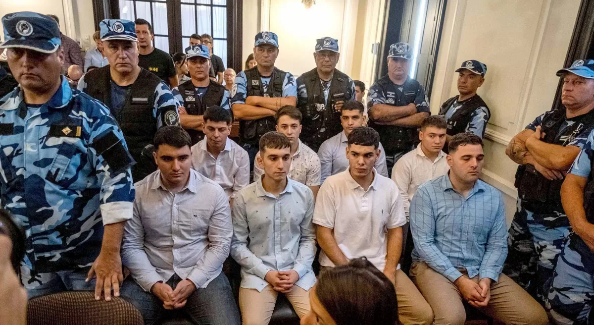 Los ocho rugbiers condenados por el crimen de Fernando Báez Sosa