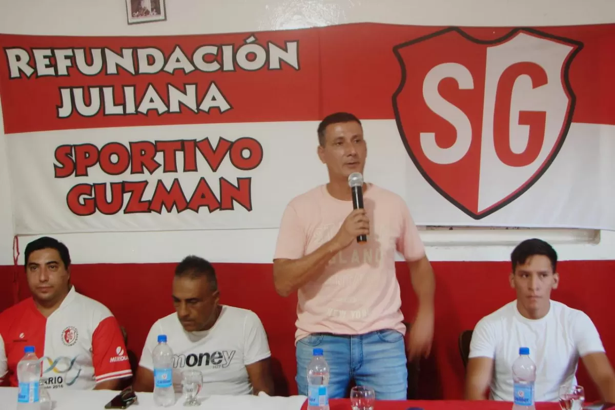 Sportivo Guzmán presentó a su nuevo técnico, Ricardo “RRDT” Rodríguez