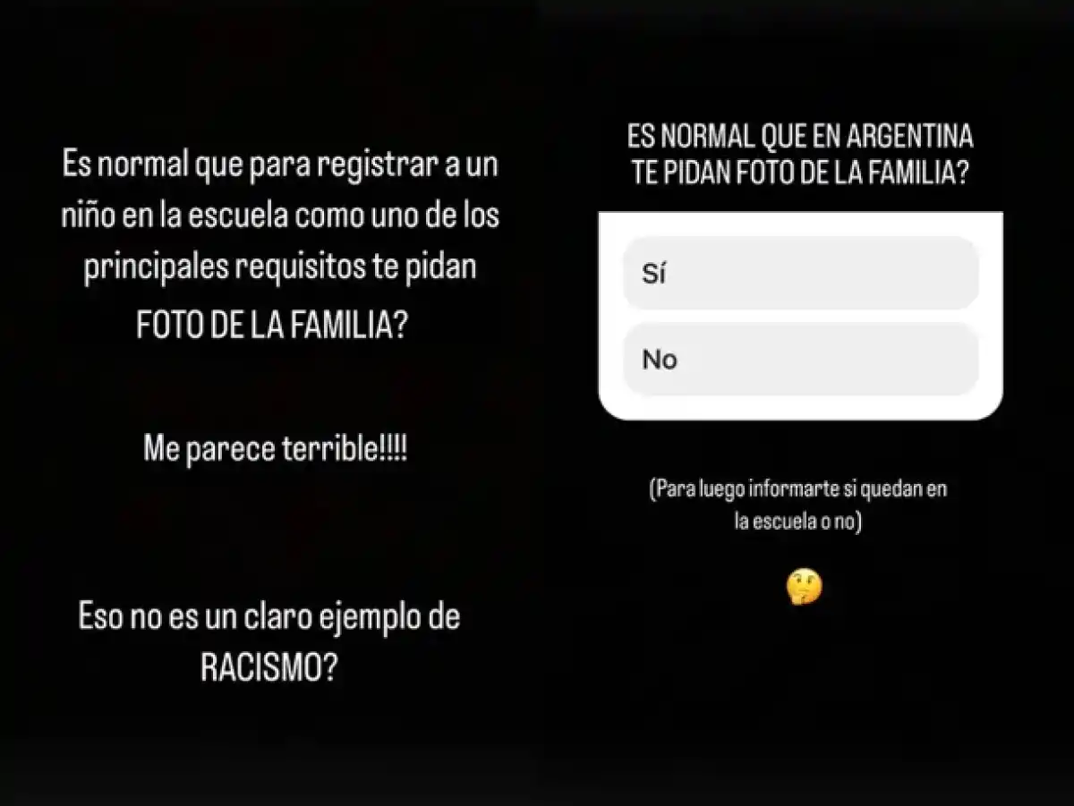Evangelina Anderson denunció racismo por un requisito escolar para inscribir a sus hijos